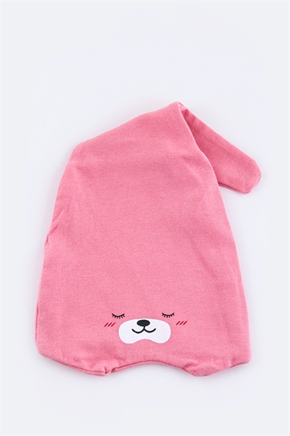 LA JEWELRY PLAZA, Bear Print Baby Size Beanie, 128-EMC6318/MQ-2