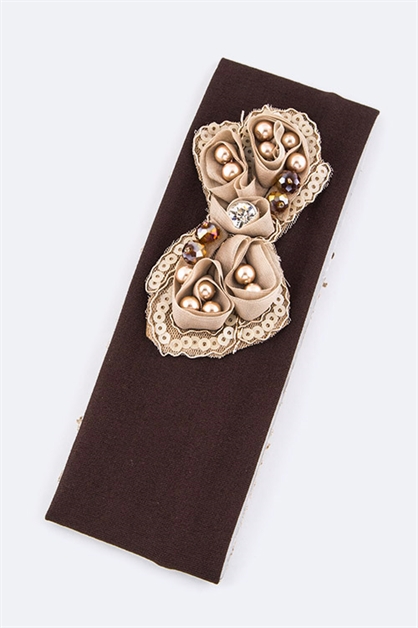 LA JEWELRY PLAZA, Sequins Bow Kids Headband, 98-KIDMGN136/MV004