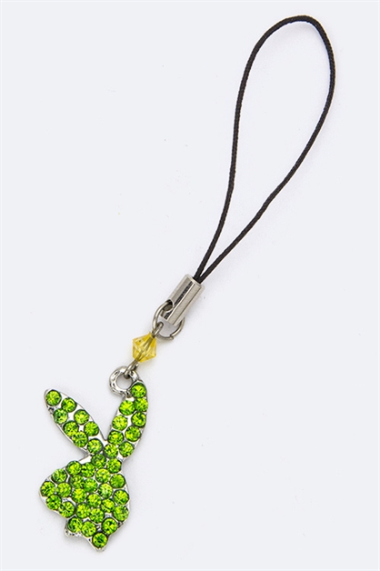 LA JEWELRY PLAZA, Crystal Bunny Key Charm, 98-LTD128-AS/BH025