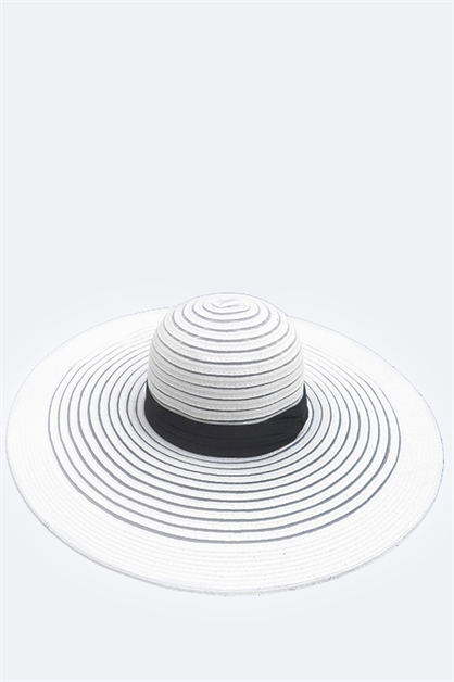 LA JEWELRY PLAZA, Classy Lady Wide Brim Sun Hat, 70-CAE183-MD012T