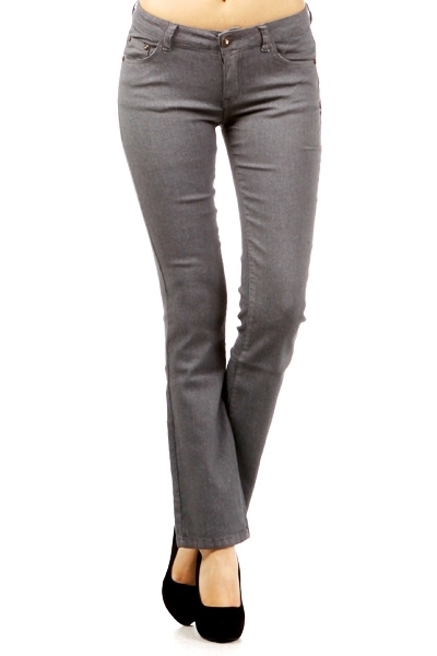 BAGEL, Women Jeans EP-016 Grey, EP-016Grey