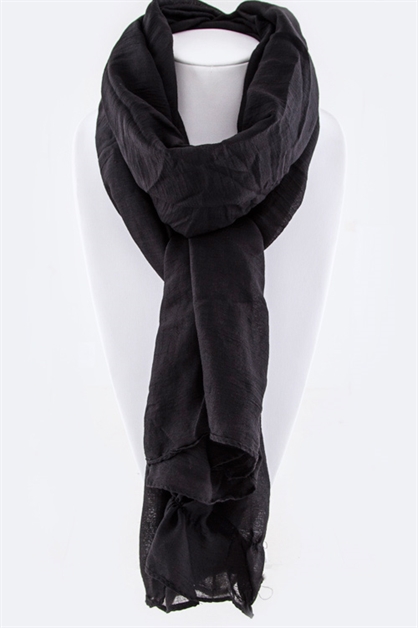 LA JEWELRY PLAZA, Solid Color Fashion Scarf, 128-K601/MA006