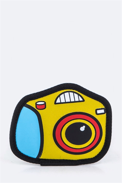 LA JEWELRY PLAZA, Mini Camera Coin/Card Pouch, 128-EMB8455/MG057
