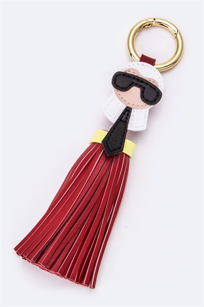 LA JEWELRY PLAZA, Iconic Fashion Bag  Key Charm, 128-EMK8072/BF218-219