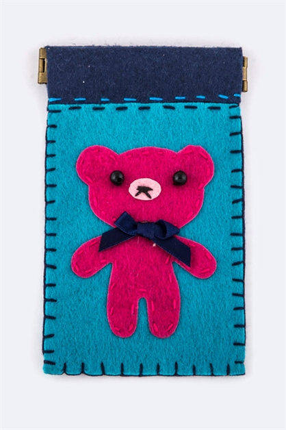 LA JEWELRY PLAZA, Snap Closure  Bear Coin Purse, 40-WWT007/ME025