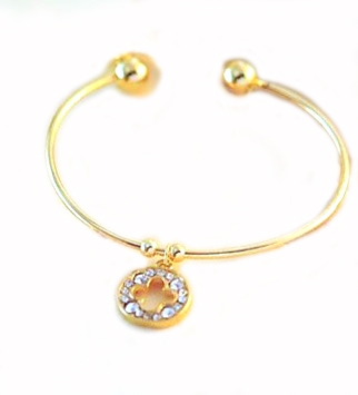 BEAUTYSIS, Lucky Clover Bracelet, JB157