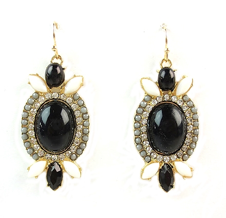 BEAUTYSIS, Black Earring, JE050BK