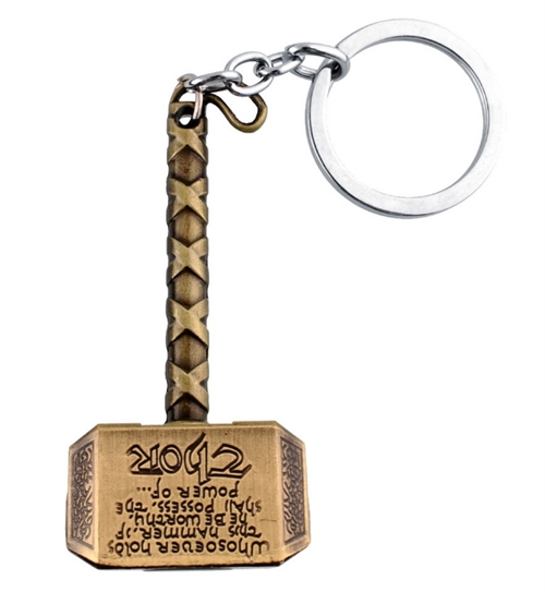 BEAUTYSIS, Thor Avengers Hammer Keychain, THOR100
