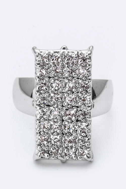 Cubic Zirconia Ring Vanilla Wow Cubic Zirconia Ring Vanilla Wow