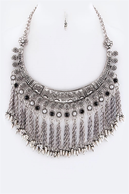 LA JEWELRY PLAZA, Urban Tribe Mix Chain Set, 84-CNE5837/AQ362