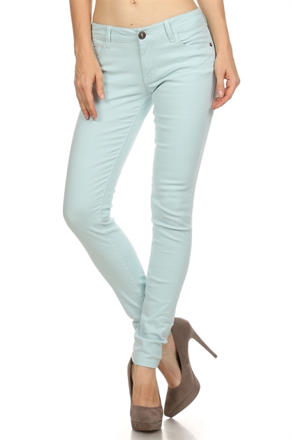 BAGEL, 5 POCKET PANTS NSP-103-DP-Pink, NSP-103-LT-BLUE