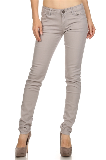 BAGEL, 5 POCKET PANTS NSP-103-DP-Pink, NSP-103-Silver