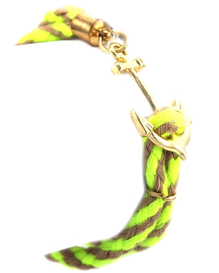 BEAUTYSIS, Yellow Anchor Bracelet, 5419Y