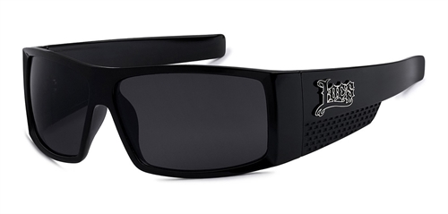 BEAUTYSIS, Rectangle Shape Sunglasses, 8LOC91067-BK