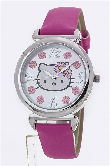 LA JEWELRY PLAZA, Hello Kitty Pink Flower Fashio, 08-HKAQ5371-BD044