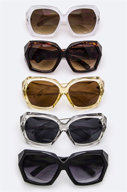 LA JEWELRY PLAZA, Angular Frame Sunglasses, 108-80440-
