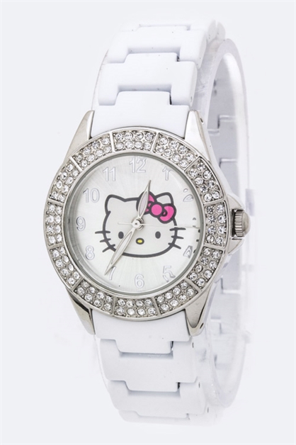 LA JEWELRY PLAZA, Hello Kitty l Bezel Watch, 08-HKAQ2423/BC036