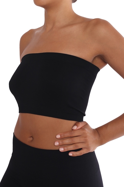 ITZON, Tube Top, B01_BLACK