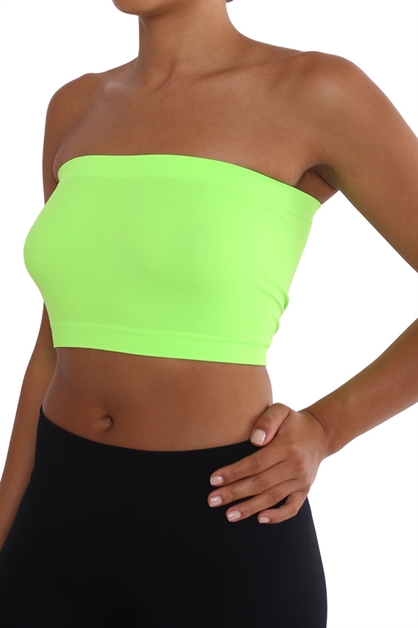 ITZON, Tube Top, B01_NEONGRN
