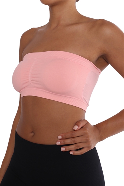 ITZON, Padded Bandeau, B05_LTPINK