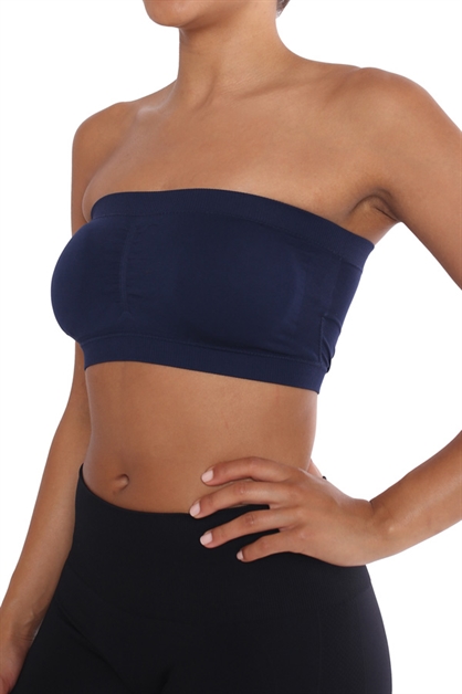 ITZON, Padded Bandeau, B05_NAVY
