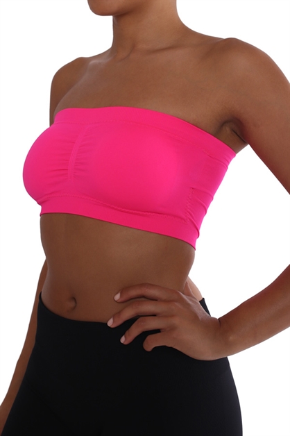 ITZON, Padded Bandeau, B05_NPINK