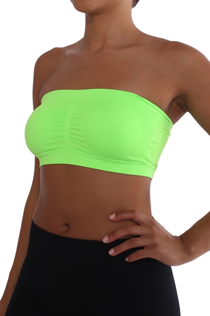 ITZON, Padded Bandeau, B05_NGREEN