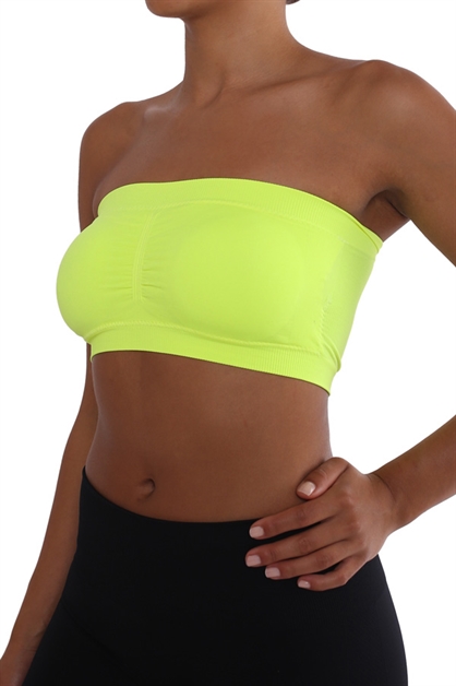 ITZON, Padded Bandeau, B05_NYELLOW