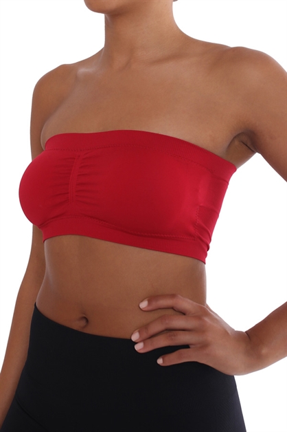 ITZON, Padded Bandeau, B05_RED