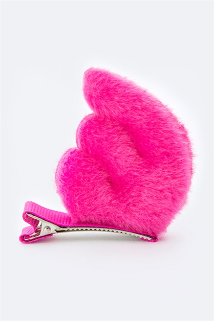 LA JEWELRY PLAZA, Fluffy Wing Hair Clip Pack, 128-BUNNY2/MQ013