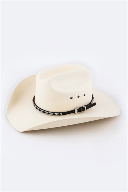 LA JEWELRY PLAZA, Crystal Western Hat Band, 98-HB1007