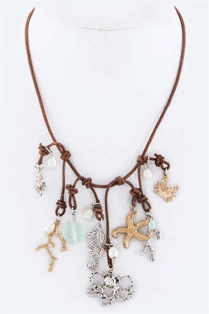 LA JEWELRY PLAZA, Aquatic Life Mix Charms, 88-9274N/BA377
