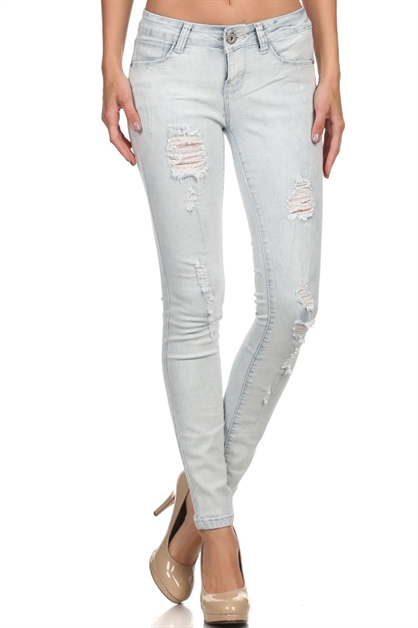 BAGEL, DISTRESSED JEANS AMP-100, Distress-AMP-100