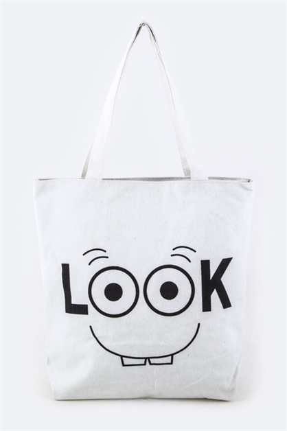 LA JEWELRY PLAZA, LOOK Fashion Tote, 128-TT121/MA003