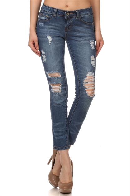 BAGEL, CROPPED JEANS AMP-123, AMP-123