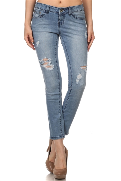 BAGEL, CROPPED JEANS AMP-131, AMP-131