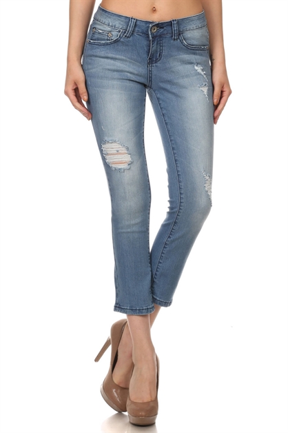 BAGEL, CROPPED JEANS AMP-133, AMP-133
