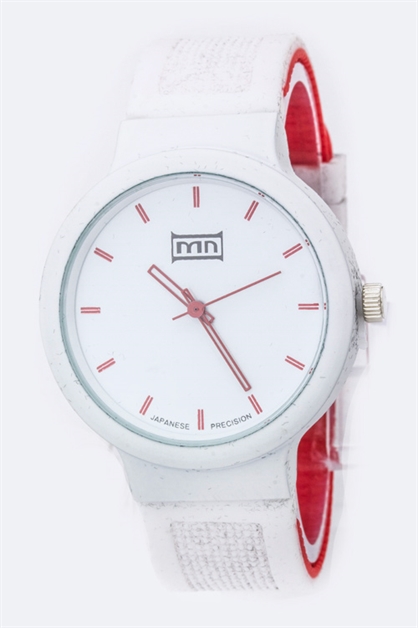 LA JEWELRY PLAZA, Jelly Band Sports Watch, 06-MN7113