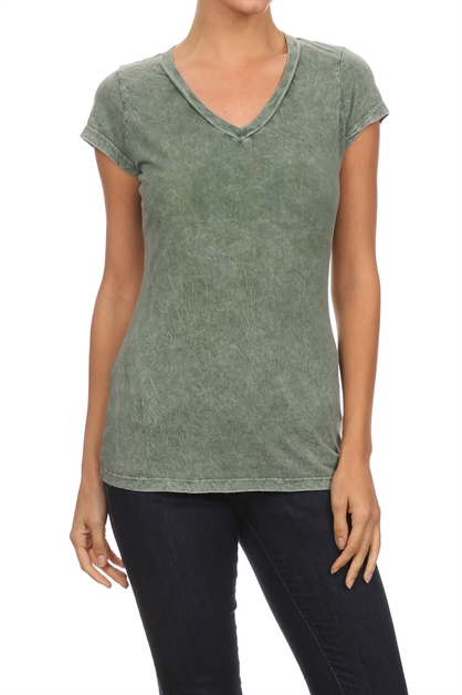 BAGEL, MINERAL WASHED TEE TEAL, mineral-wash-teal