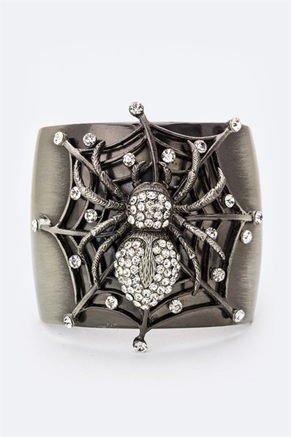 LA JEWELRY PLAZA, Spider Cuff, 98-SS2205/BK099-103