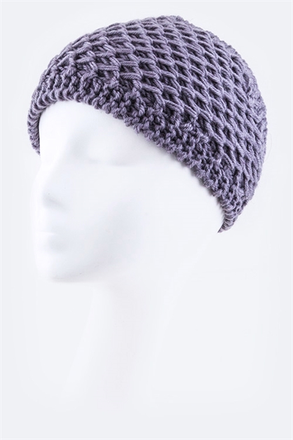 LA JEWELRY PLAZA, Honeycomb Knitted Head Band, 104-4912/ME037