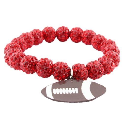 YOUR FASHION WHOLESALE, Bracelet with Football Pendant, 74373R
