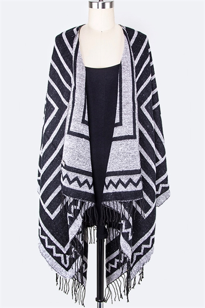 LA JEWELRY PLAZA, Aztec Stripe Fashion Scarf , 94-K5057-AS/MA003