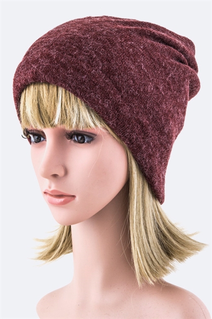 LA JEWELRY PLAZA, Twisted Tube Top Beanie, 128-DT2626A-MB021