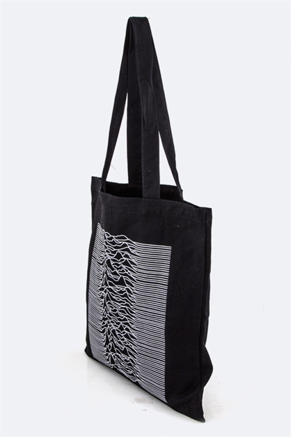 LA JEWELRY PLAZA, Diagram Mountains Fashion Tote, 128-EMB8835/ME002