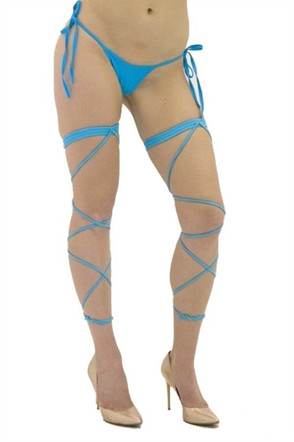 DONNA DI CAPRI, Garter and Leg Wrap Set by Don, DDC-LW1