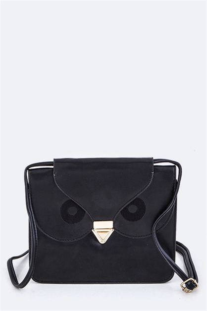 LA JEWELRY PLAZA, Owl Design Crossbody Swing Bag, 128-8759/MJ016