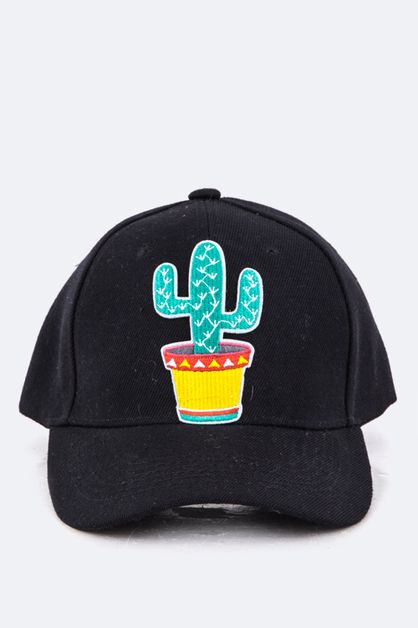 LA JEWELRY PLAZA, Cactus Patch Baseball Cap, 128-EMH8567/MB030-035