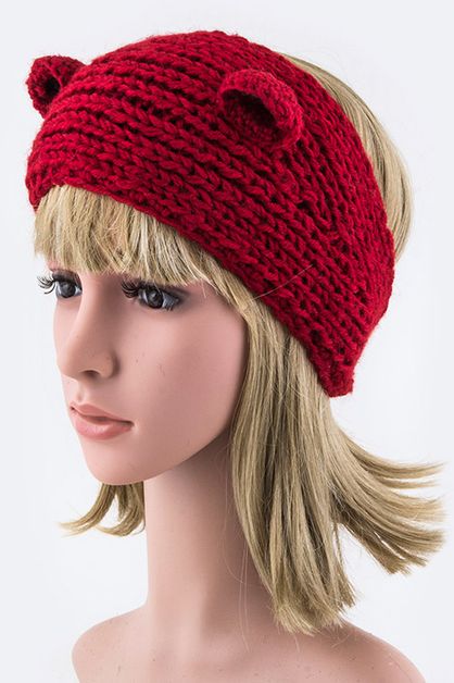 LA JEWELRY PLAZA, Ears Accent Fashion Head Wrap, 82-GH1091-MF144