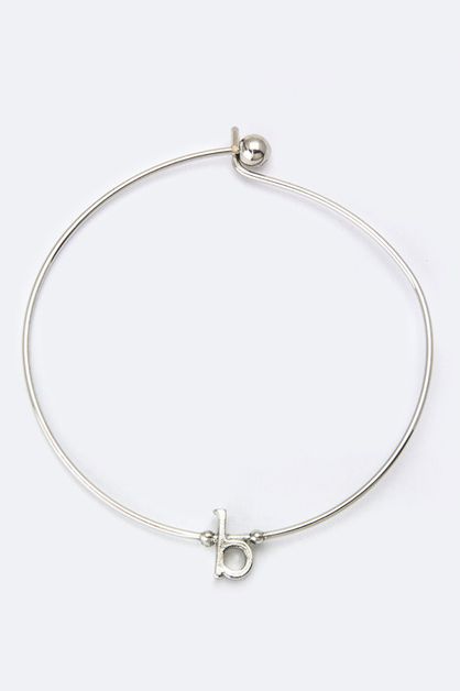 LA JEWELRY PLAZA, Petite b Charm Bangle, 55-114342-B/AF553